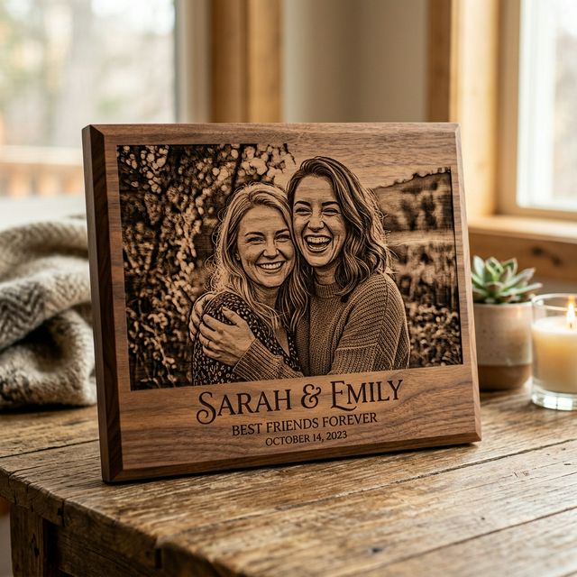 Best friend keepsake gift sample